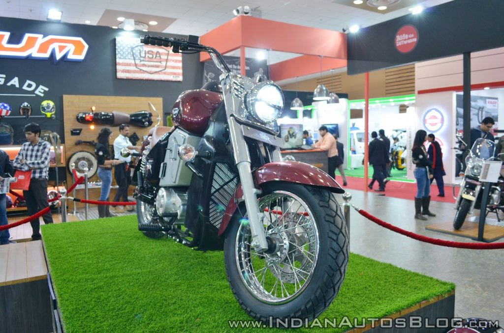 UM Renegade Thor front at 2018 Auto Expo 1024x678